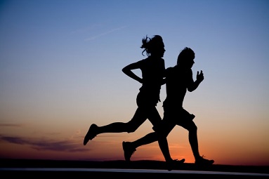 Runners en la noche